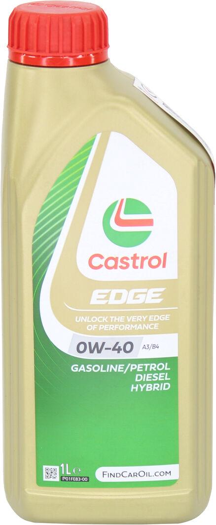 Моторное масло бензин/дизель Castrol EDGE 0W-40 A3/B4 1 л