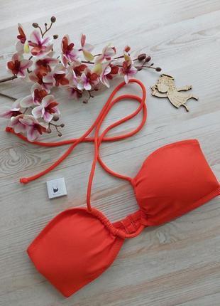 Купальний топ PRIMARK 879910 р. 34 Червоний