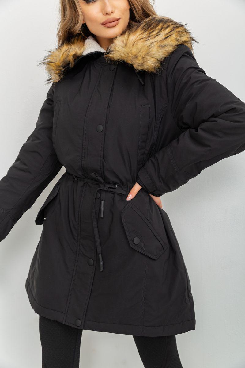 Куртка жіноча Ager 224R19-16-1 XXXL Чорний - фото 3