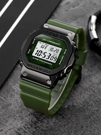 Наручные часы Skmei 1851AG Army Green - фото 3 Наручные часы Skmei 1851AG Army Green - фото 3