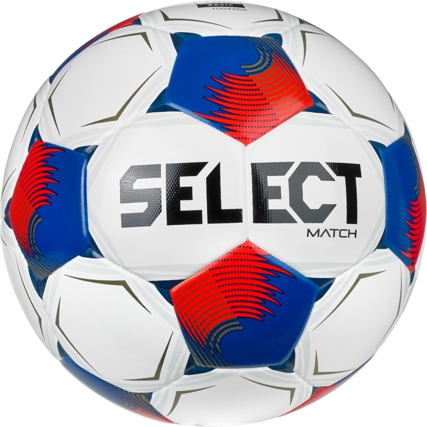 Футбольный мяч Select MATCH DB (FIFA BASIC) V26 бело-красно-синий Размер 5 057538-004
