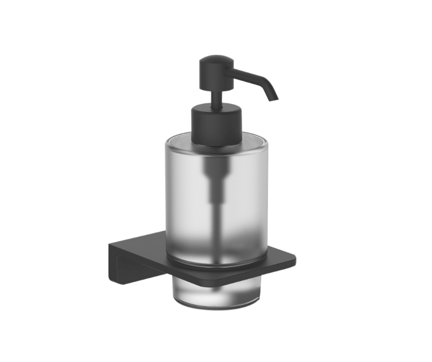 Дозатор для мила Corso Vico 162x104x101 мм Black (9681311)