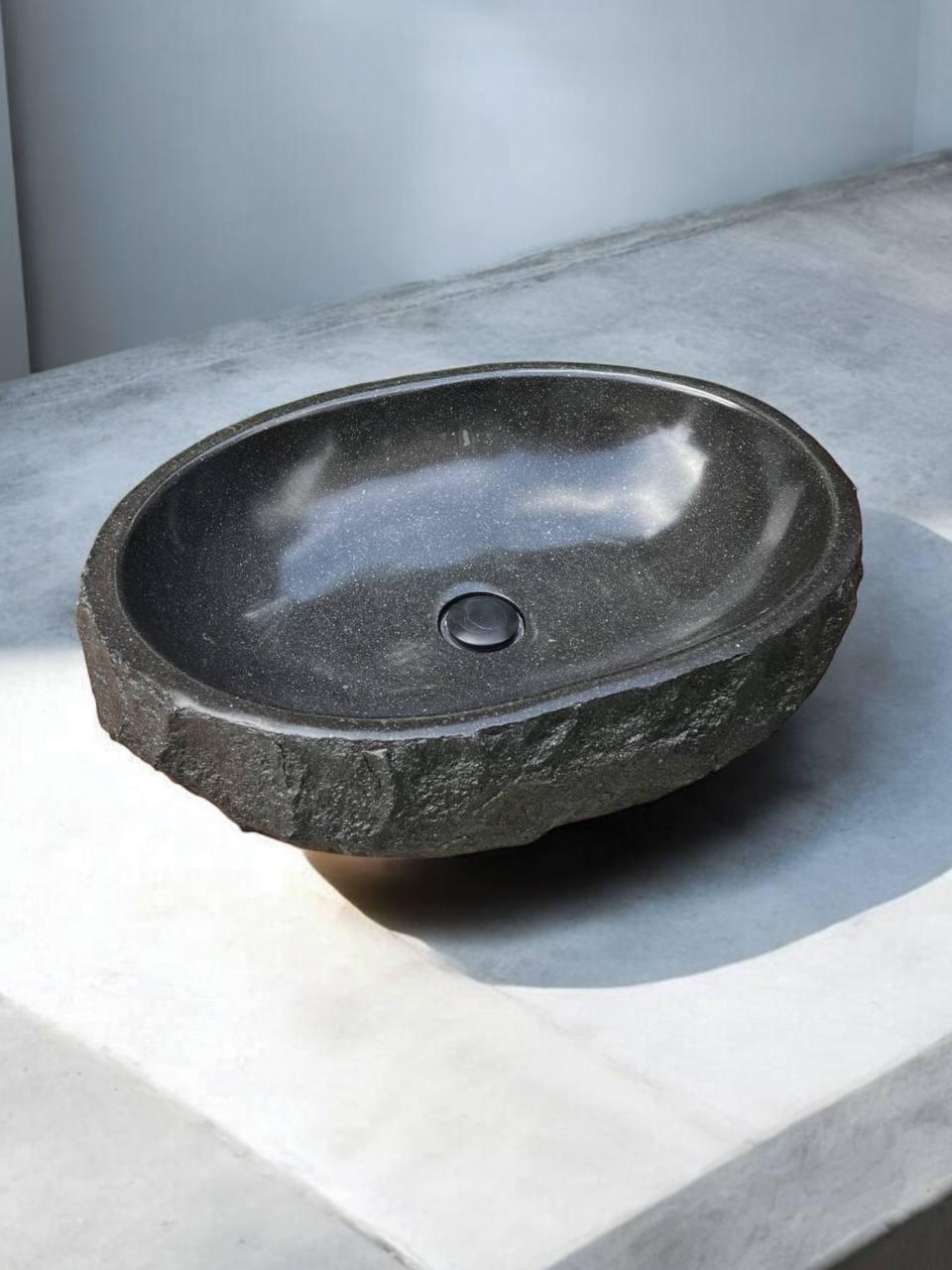 Раковина из гранита BAY MAR 44х32х13 см Черный (6457457) - фото 2 Раковина из гранита BAY MAR 44х32х13 см Черный (6457457) - фото 2
