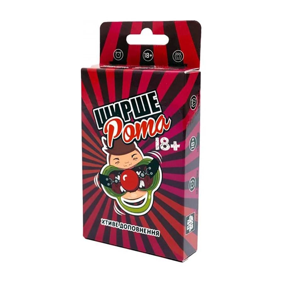 Доповнення до гри FUN Games Ширше рота Щасливе 18+ (SR-113-N-1935)