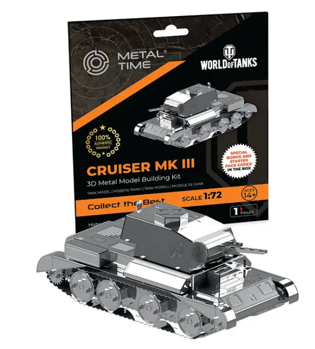 Колекційна модель Metal Time Cruiser Mk III MT064