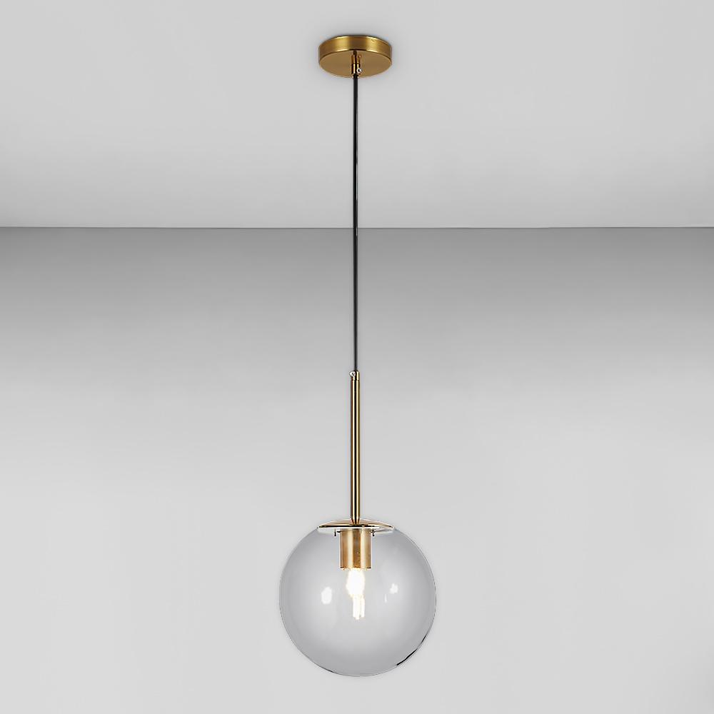Люстра подвесная шар Light House LS-17159-1 BRZ/CL Бронзовый/Прозрачный