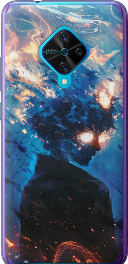 Чехол на Vivo V17 Сатору Годжо (6129t-1819-42517) Чехол на Vivo V17 Сатору Годжо (6129t-1819-42517)