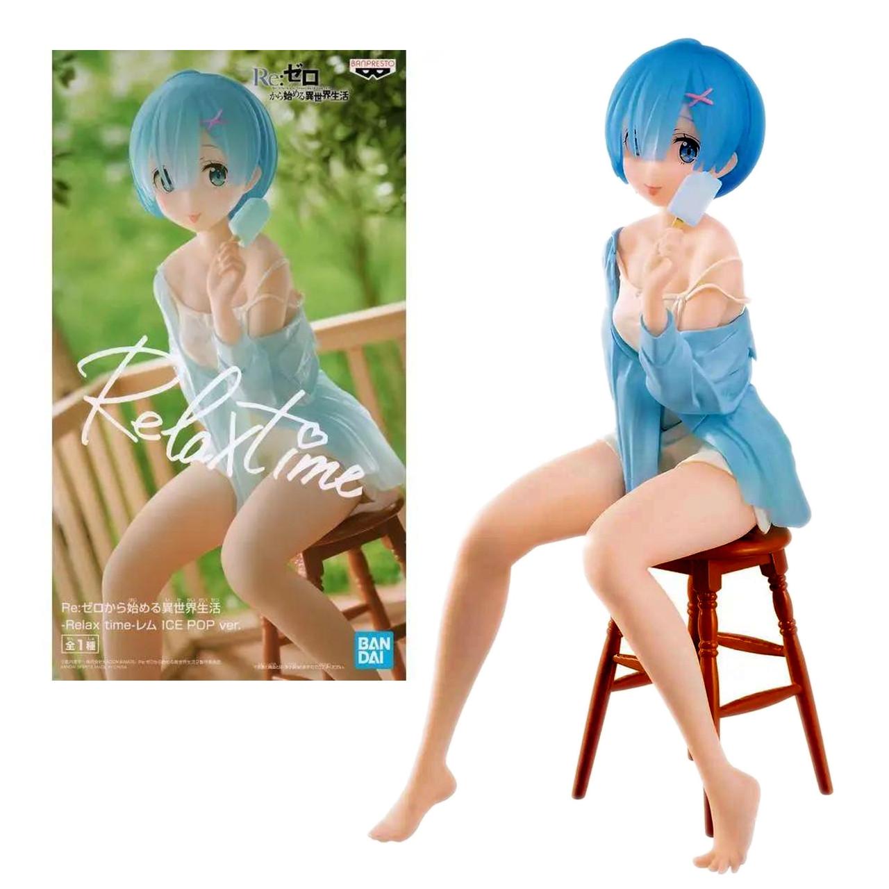 Фигурка для геймеров Banpresto Relax time Rem 20 см (WST RZ 22.141)