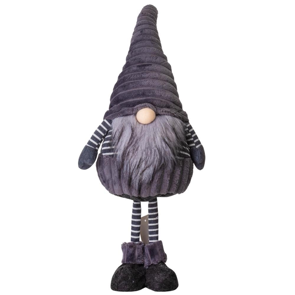 Фигурка с подсветкой гномик 71 см Серый - фото 4