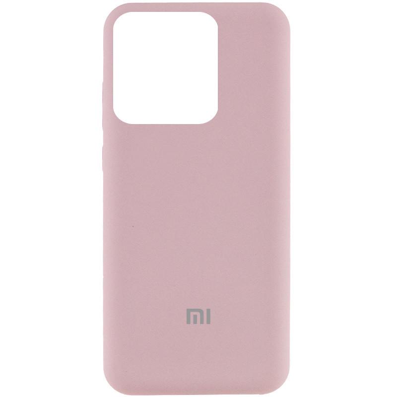 Противоударный Чехол Silicone Cover Lakshmi (AAA) with Logo для Xiaomi Poco X6 / Note 13 Pro 5G Розовый/Pink Sand