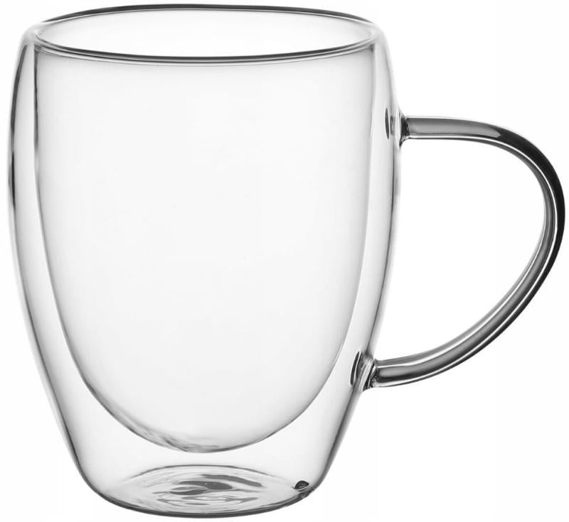 Набор стеклянных чашек Kamille с двойными стенками 2 шт. 350 мл - фото 2