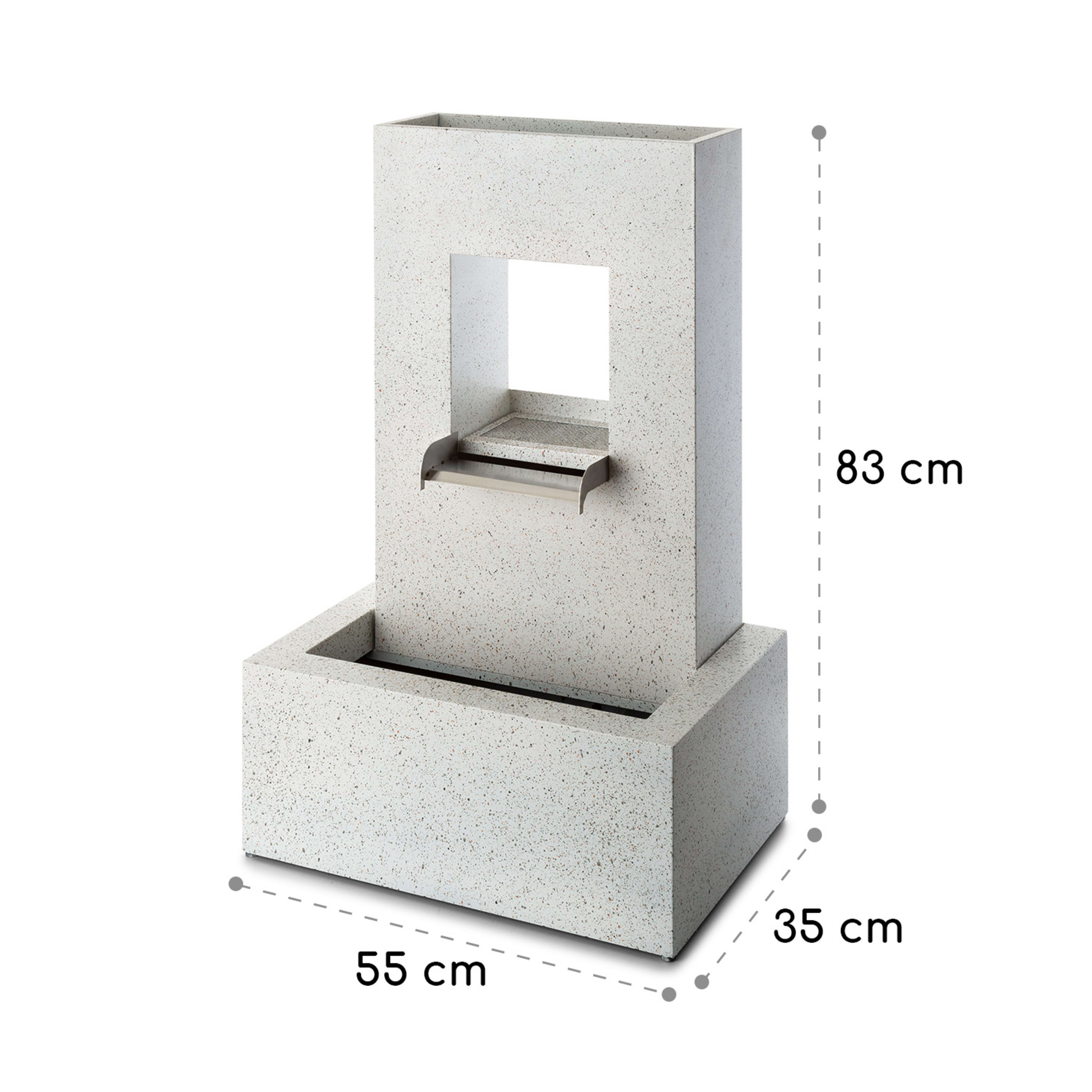 Фонтан декоративный Blumfeldt Bloomingstone 20 Вт 1200 л/час (10035916) - фото 7 Фонтан декоративный Blumfeldt Bloomingstone 20 Вт 1200 л/час (10035916) - фото 7