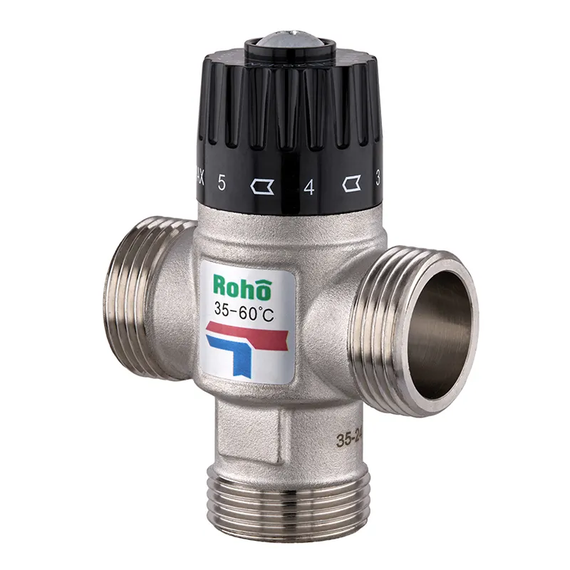 Клапан змішувальний Roho R1207-100-1" ЗР термостатичний 35-60°C (RO1022)