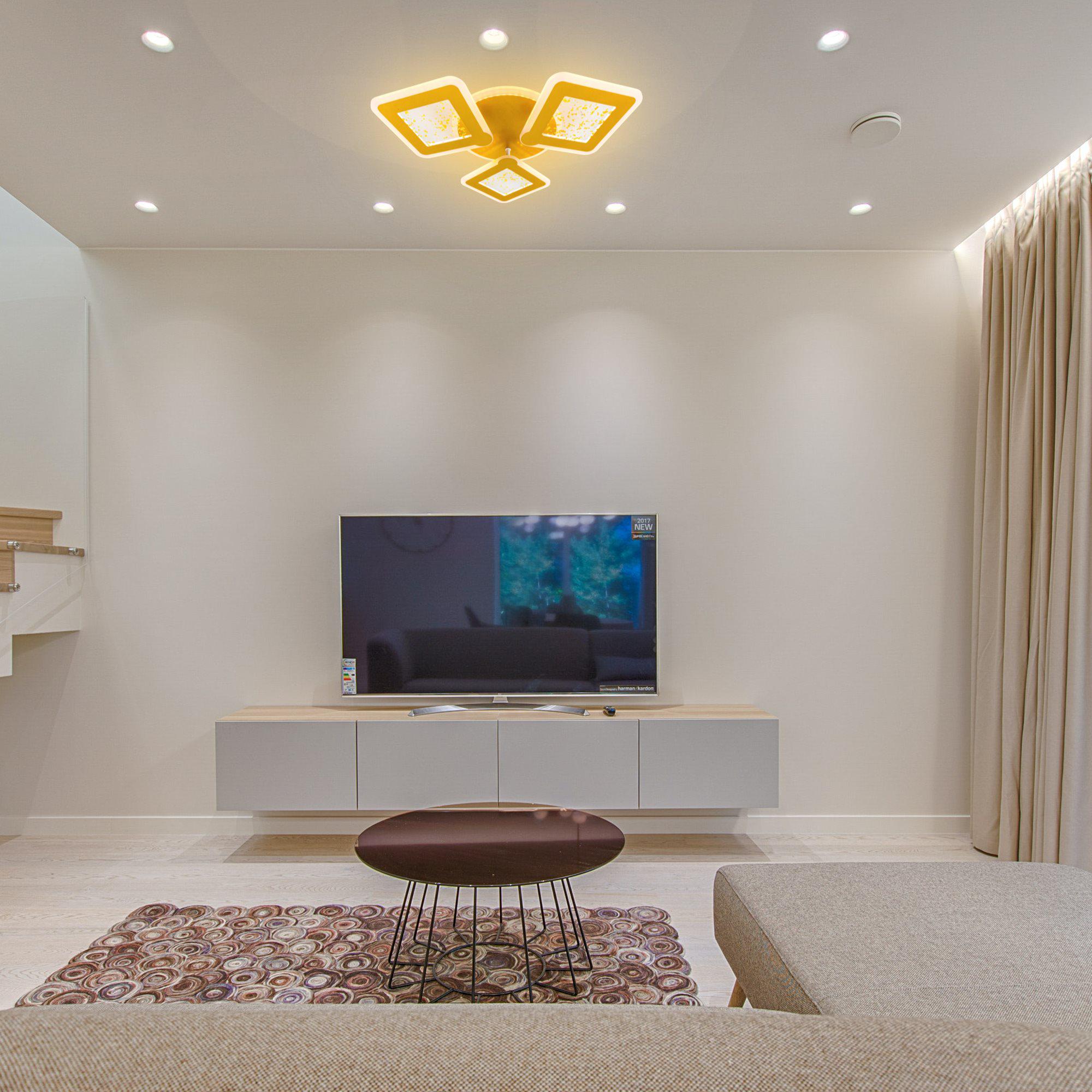 Люстра светодиодная с пультом Valeso V K39977-3+1 GD (000036412) - фото 10 Люстра светодиодная с пультом Valeso V K39977-3+1 GD (000036412) - фото 10