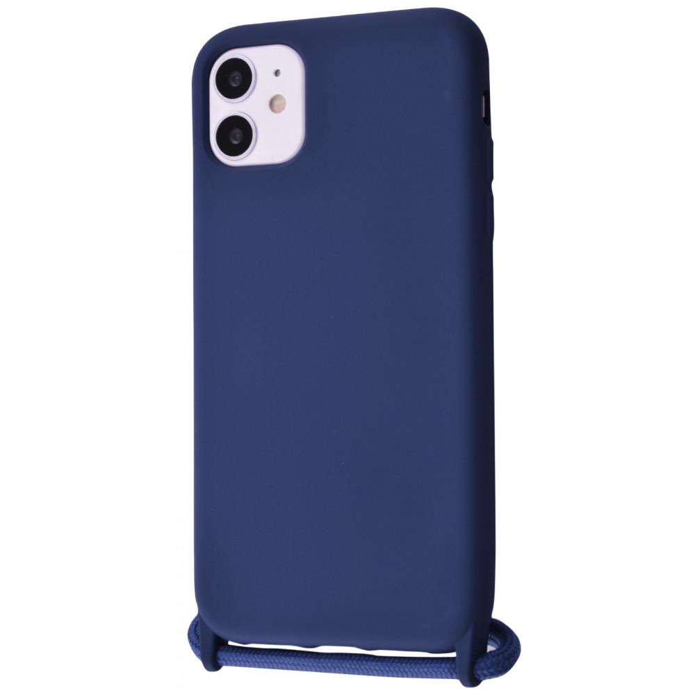 Чохол WAVE Lanyard case TPU для iPhone 11 Blue Cobalt
