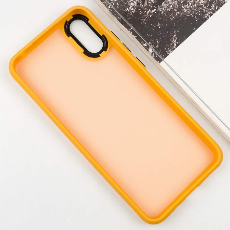 Противоударный чехол TPU+PC Lyon Frosted для Xiaomi Redmi 9A Orange - фото 3