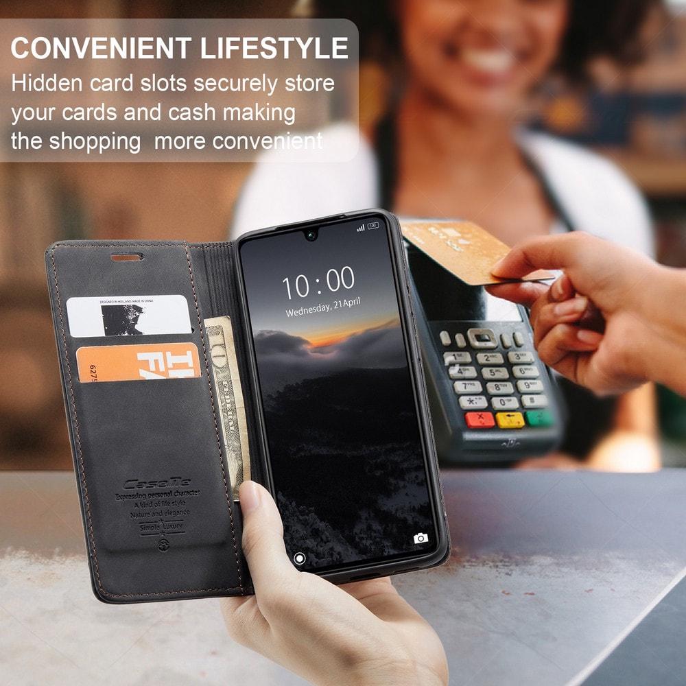 Чехол книжка с магнитом Xiaomi Poco C65 CaseMe Black (35389-2B) - фото 7 Чехол книжка с магнитом Xiaomi Poco C65 CaseMe Black (35389-2B) - фото 7