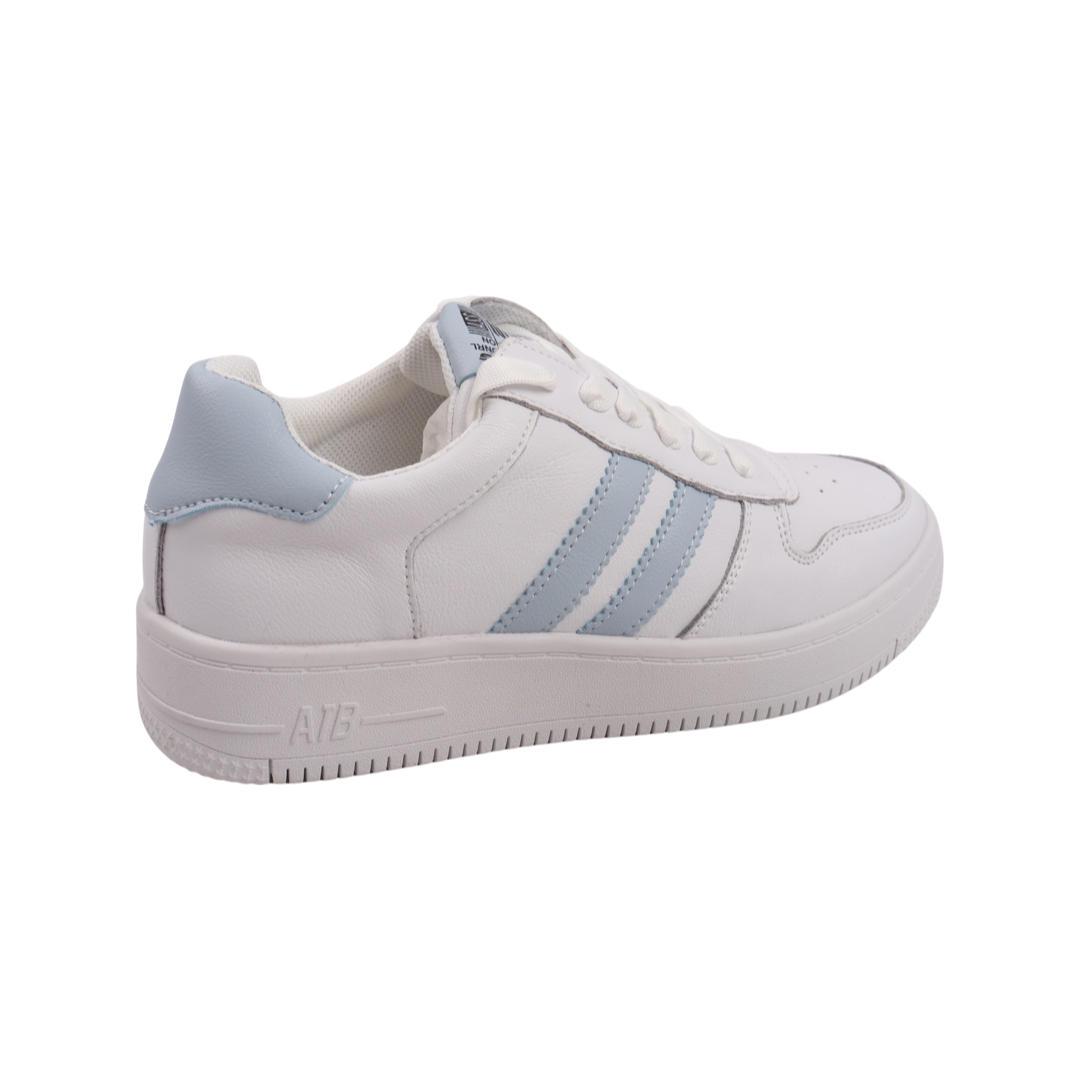 Кеди жіночі Fashion зі шкіри Білий (31-22DTS 40) - фото 4 Кеди жіночі Fashion зі шкіри Білий (31-22DTS 40) - фото 4