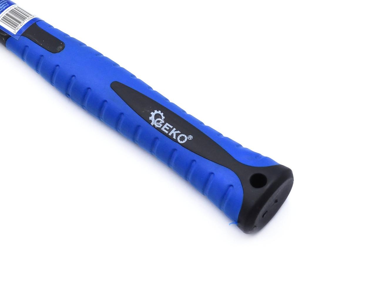 Молоток бляхара GeKo premium з ручкою зі скловолокна покритого TPR 225 г (G72240) - фото 3 Молоток бляхара GeKo premium з ручкою зі скловолокна покритого TPR 225 г (G72240) - фото 3