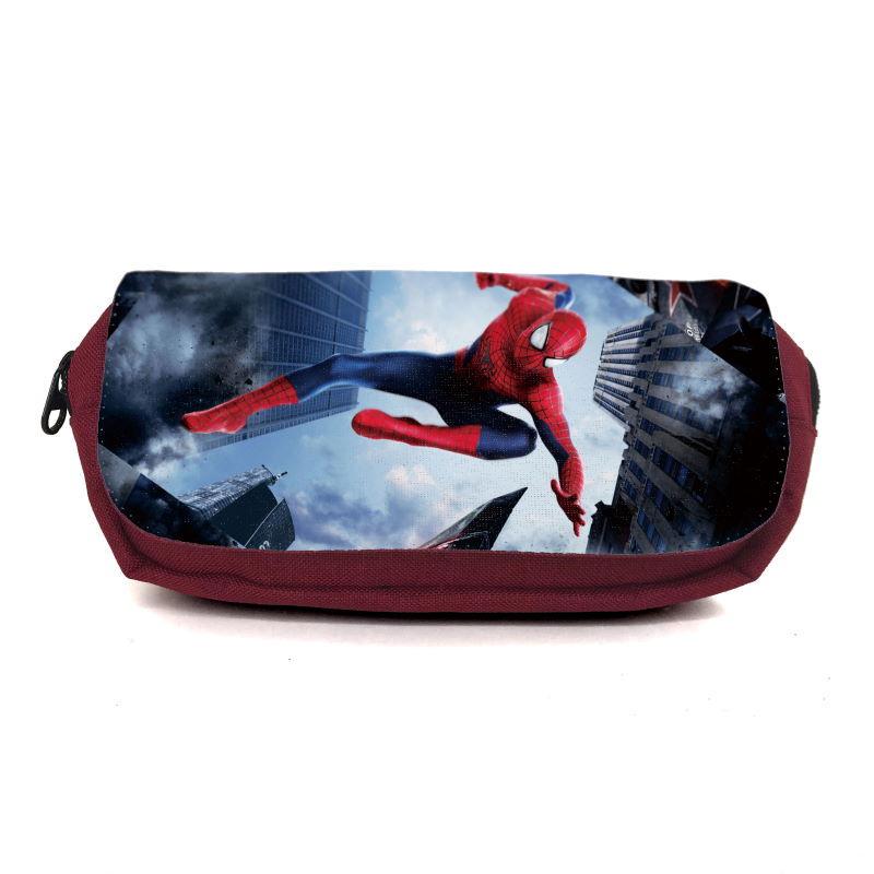 Пенал школьный Паук Spiderman-021 Бордовый (1560354513)