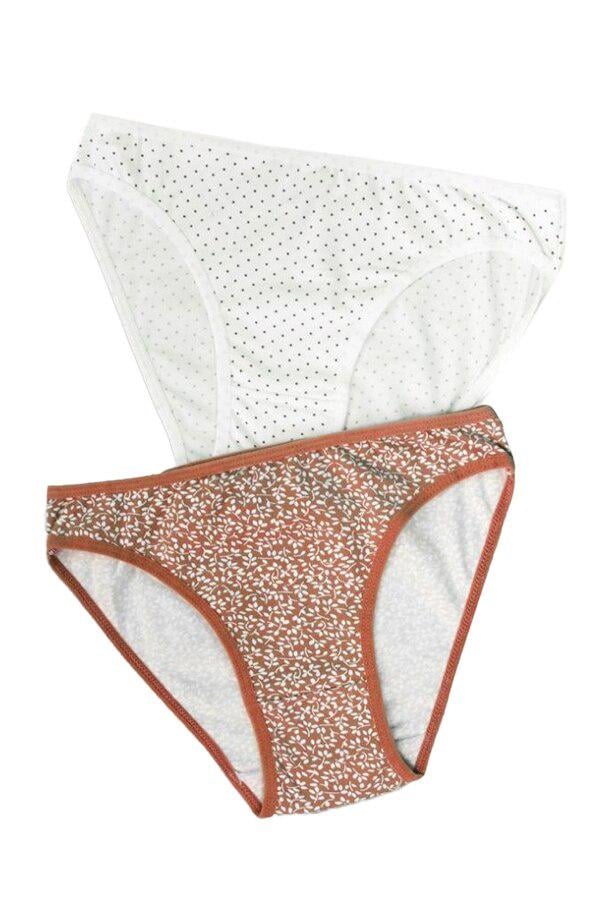 Трусы Dominant 38600-4x05 2:1 женские XL Бело-коричневый