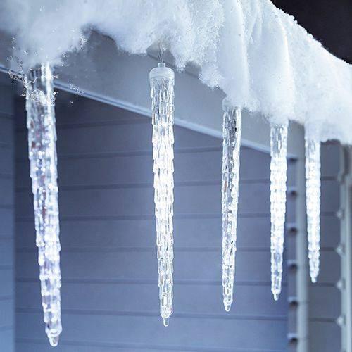 Гирлянда светодиодная наружная сосулька 8 шт. 42 см (R96144-W) - фото 3 Гирлянда светодиодная наружная сосулька 8 шт. 42 см (R96144-W) - фото 3