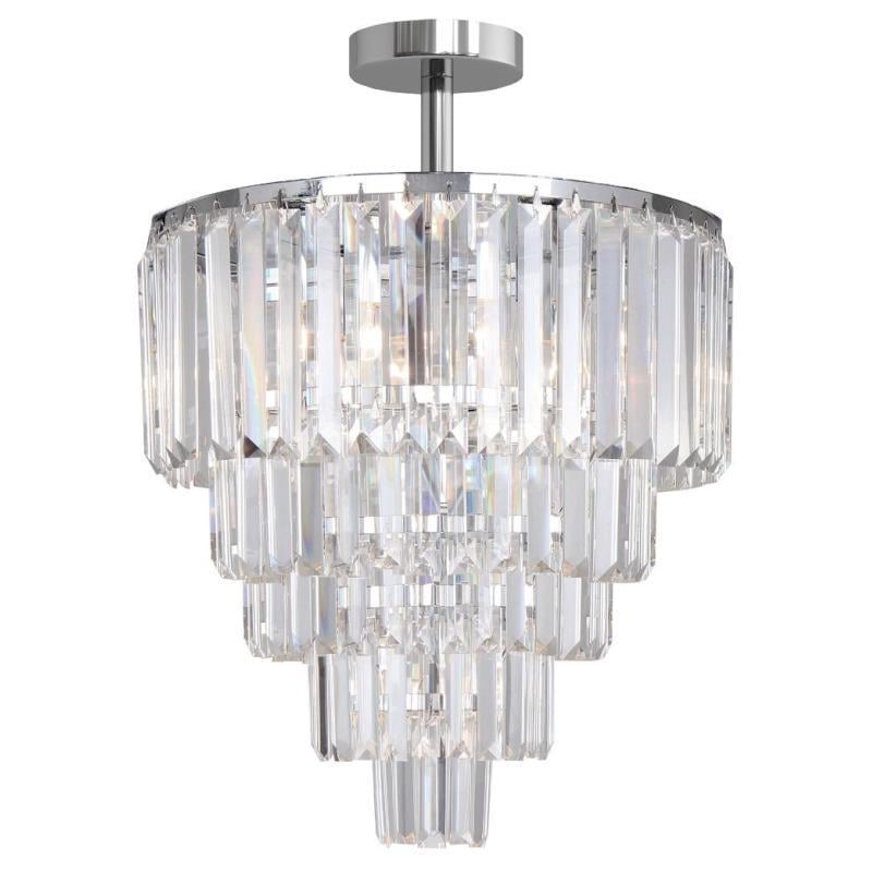 Люстра Zuma Line FC17106/6+3+1-Chrome+CL Amedeo