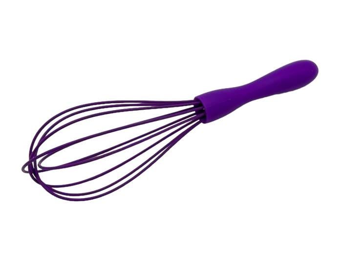 Венчик кулинарный с пластиковой ручкой силиконовый 23 см (438593956) Венчик кулинарный с пластиковой ручкой силиконовый 23 см (438593956)