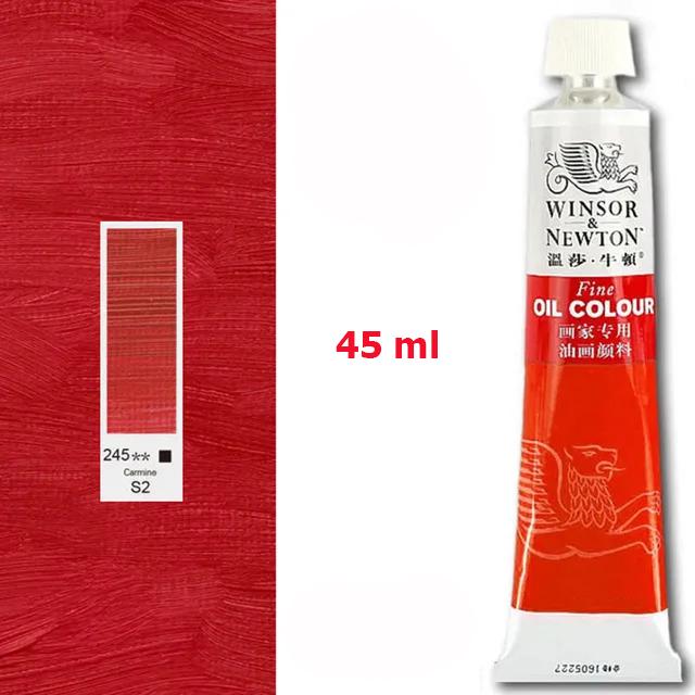 Олійна фарба художня Winsor & Newton туба 45 мл №245 Карміновий (WNOP-245) - фото 4 Олійна фарба художня Winsor & Newton туба 45 мл №245 Карміновий (WNOP-245) - фото 4