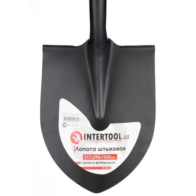 Лопата штикова Intertool FT-2013 217х290х1050 мм (0-9-FT-2013) - фото 2