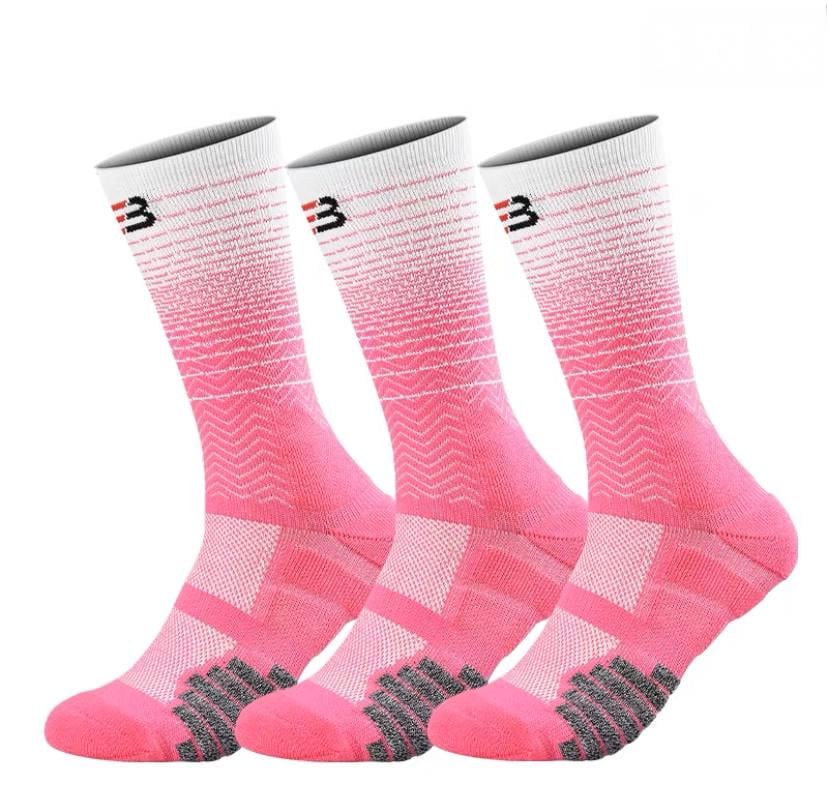Носки спортивные Super Elite р. 38-45 3 пары Розовой - фото 1 Носки спортивные Super Elite р. 38-45 3 пары Розовой - фото 1