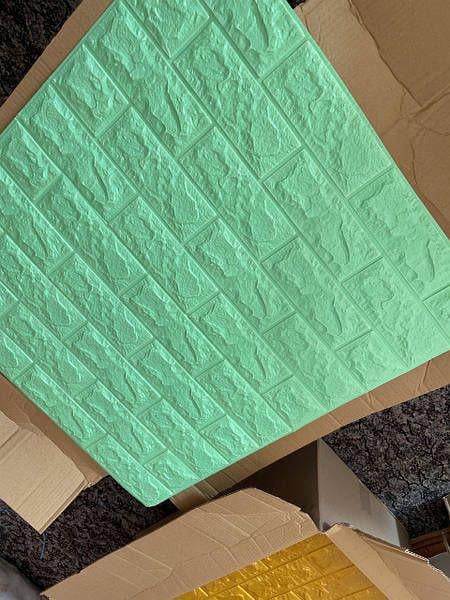 3D-панель декоративна самоклеюча під цеглу 700x770x3 мм М'ятний (BN4-022) - фото 6 3D-панель декоративна самоклеюча під цеглу 700x770x3 мм М'ятний (BN4-022) - фото 6