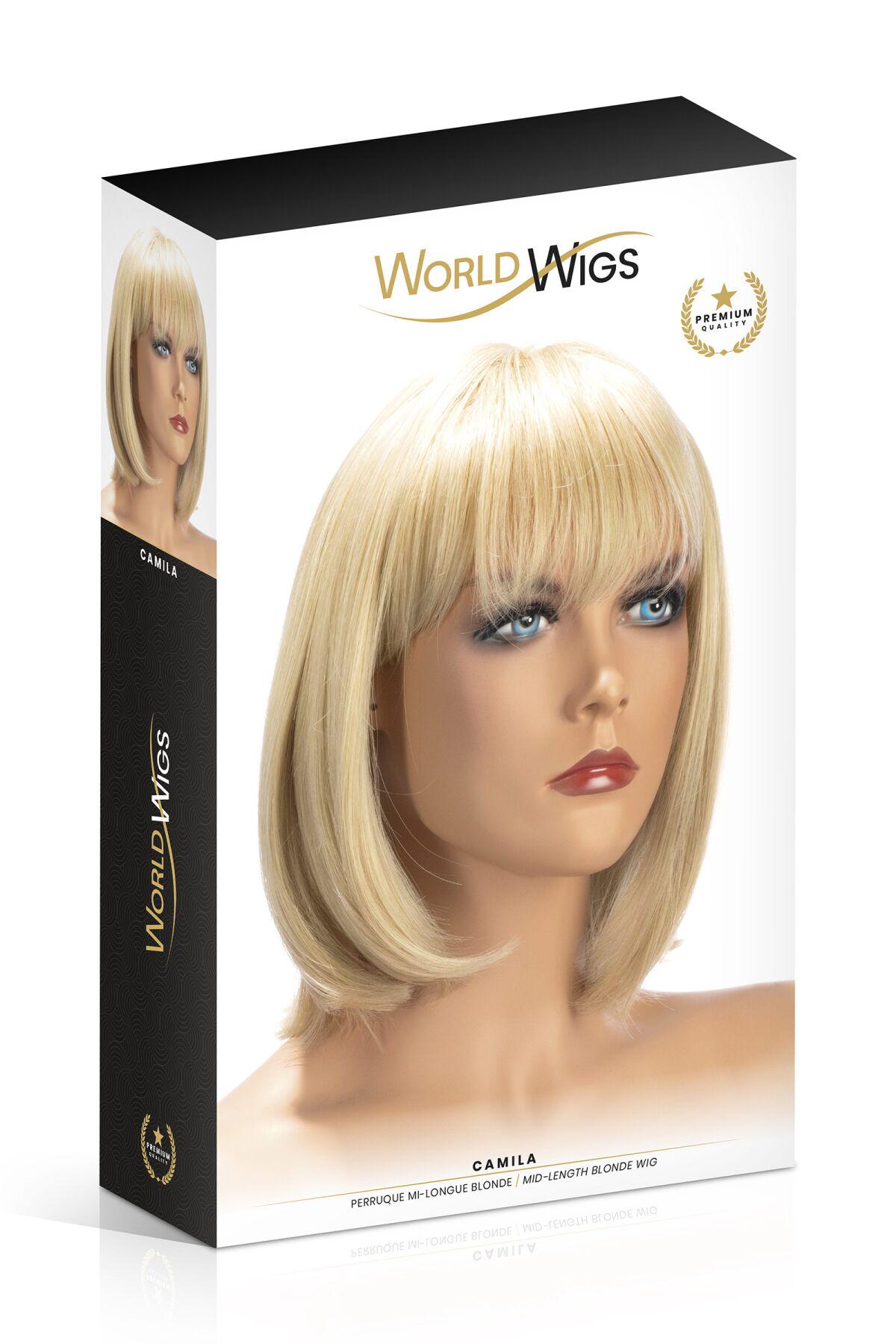 Парик World Wigs Camila Mid-Length Blonde - фото 2