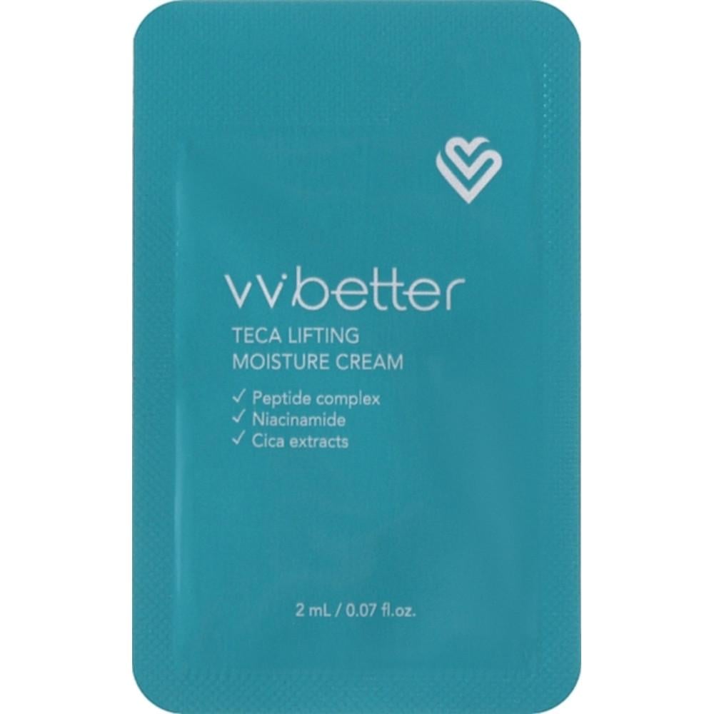 Крем зволожуючий з пептидами VVbetter Teca Lifting Moisture Cream 2 мл (2283999687) - фото 1