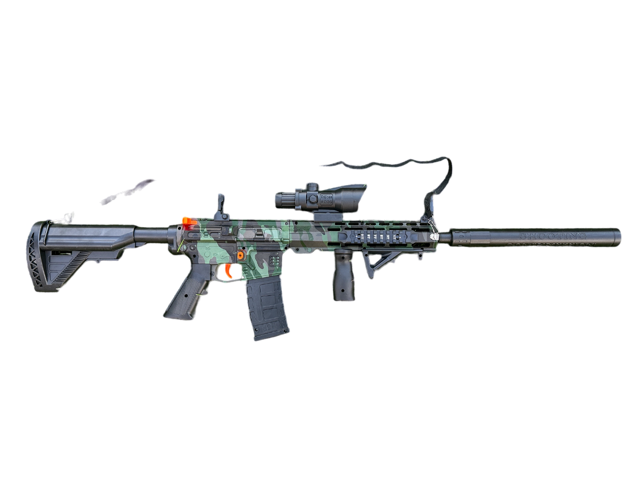 Автомат игрушечный для гидробола M416 WH01-1 (21772305) - фото 9