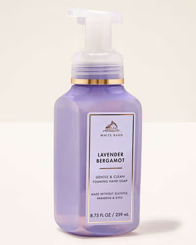 Мыло-пена для рук Bath & Body Works Lavender Bergamot Gentle & Clean Foaming Hand Soap 259 мл (667659390564)