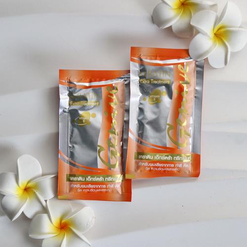 Маска для волос Genive Keratin для лечения и выпрямления, 30 мл