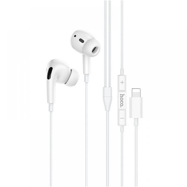 Наушники Hoco M1 Pro Lightning Белый (ЦУ-00029590)
