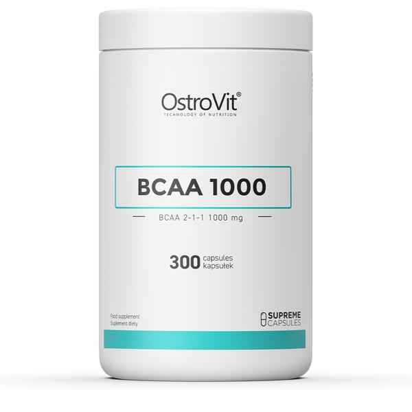 Аминокислота OstroVit BCAA 2-1-1 1000 300 капсул