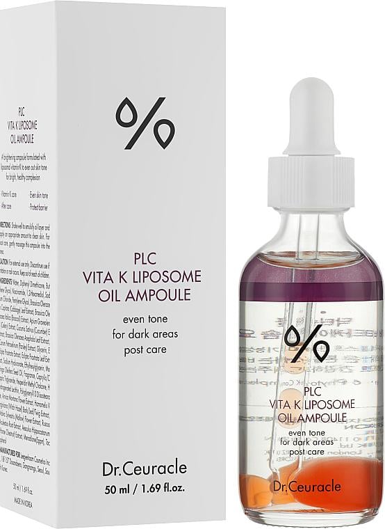 Ампула Dr.Ceuracle PLC Vita K Liposome с липосомальной формулой витамина K 50 мл (1719022307)