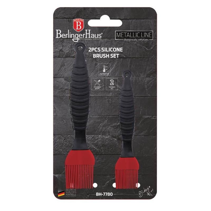 Набір кухонних пензликів Berlinger Haus BURGUNDY (7780-BH) - фото 2 Набір кухонних пензликів Berlinger Haus BURGUNDY (7780-BH) - фото 2