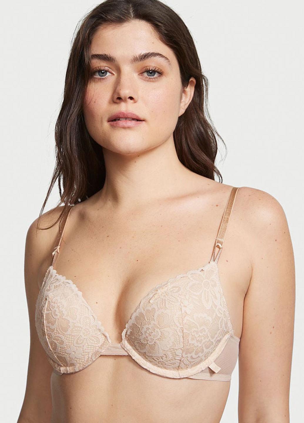 Бюстгальтер Victoria's Secret 38C Бежевый (36000122637SER38C)