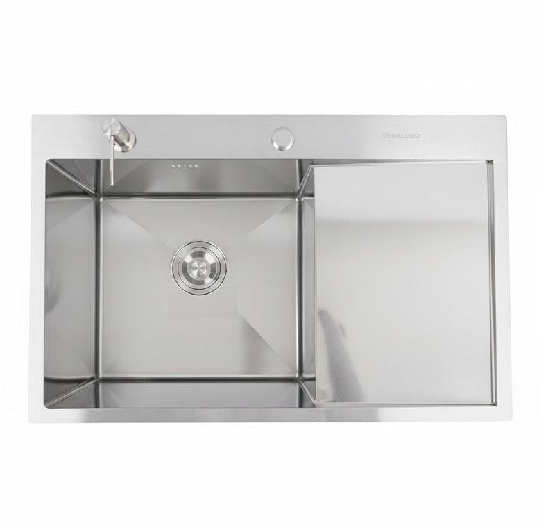Мийка кухонна Valeso DÉCOR нержавійка 78х50 см