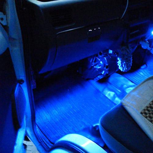 Подсветка салона автомобиля декоративная LED 4x3 м Синий (1894) - фото 3 Подсветка салона автомобиля декоративная LED 4x3 м Синий (1894) - фото 3