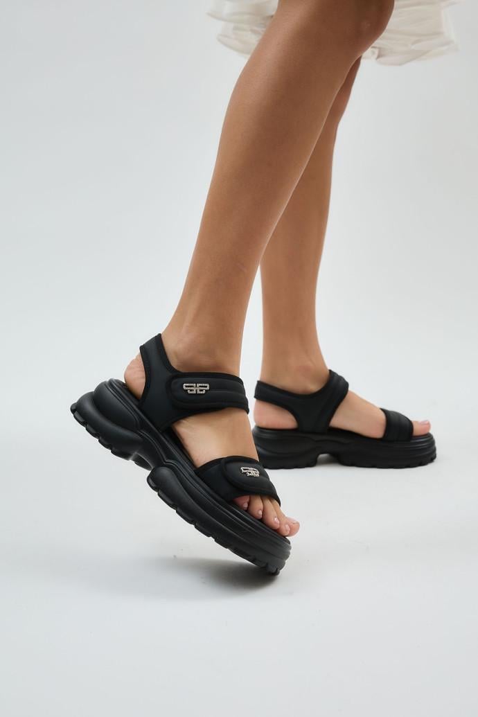 Сандалии женские LONZA на платформе р. 39 Черный (198717) - фото 4