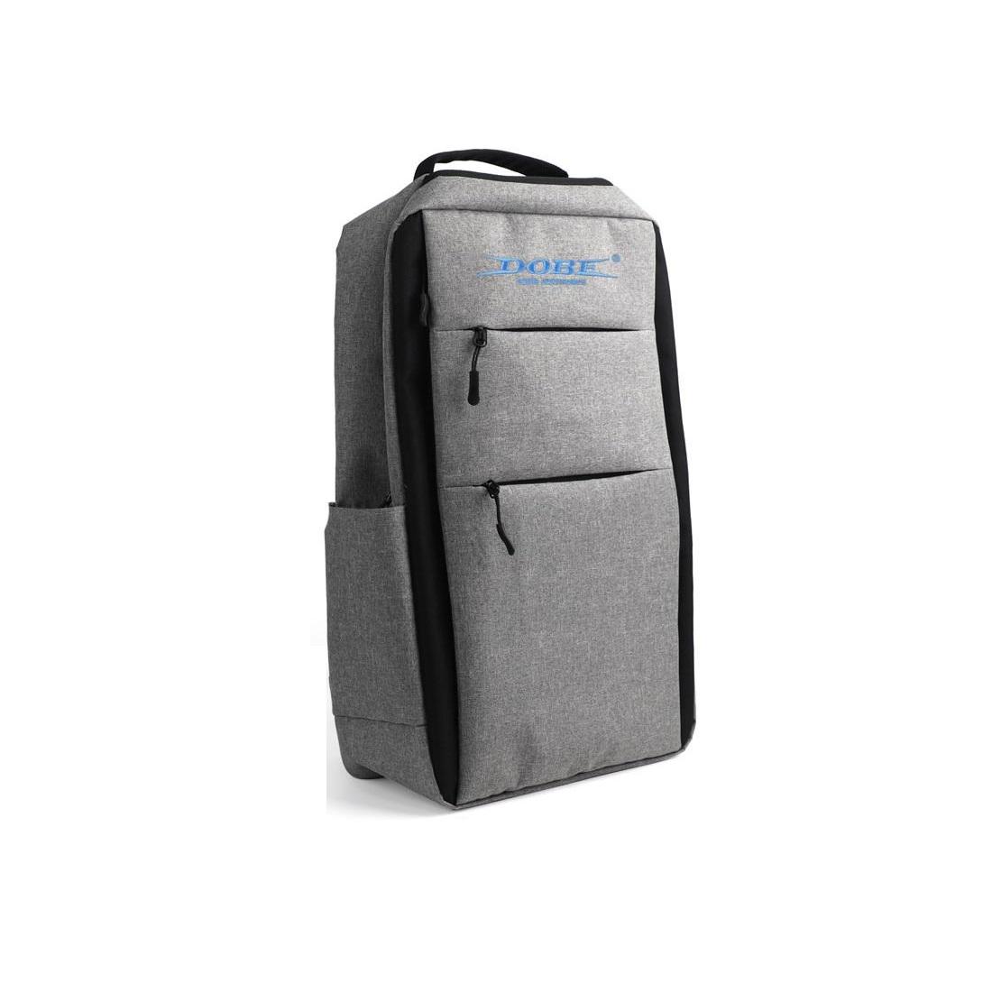 Рюкзак-сумка Dobe для переноски консоли Sony PS5/PS5 Digital Edition или Xbox Series S/X и двух геймпадов DualSense/Microsoft Wireless Controller (9836006)