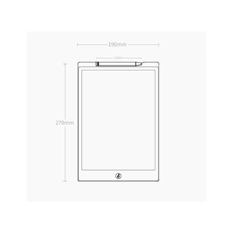 Дитячий планшет для малювання Wicue Board 12 LCD Multi color WNB412 Red (000938) - фото 2 Дитячий планшет для малювання Wicue Board 12 LCD Multi color WNB412 Red (000938) - фото 2