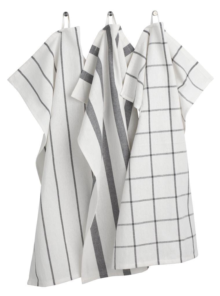 Полотенце кухонное 50x70 см 3 шт. Белый/Серый (61ad5c55) Полотенце кухонное 50x70 см 3 шт. Белый/Серый (61ad5c55)