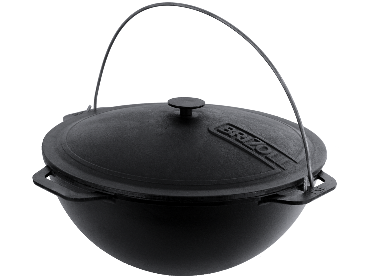 Котел чугунный Brizoll азиатский с крышкой 10 л (32542709)