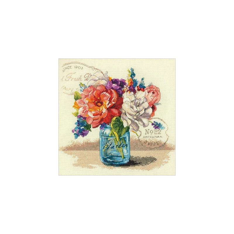 Набор для вышивания крестиком Dimensions 70-35334 Garden Bouquet (18220) Набор для вышивания крестиком Dimensions 70-35334 Garden Bouquet (18220)